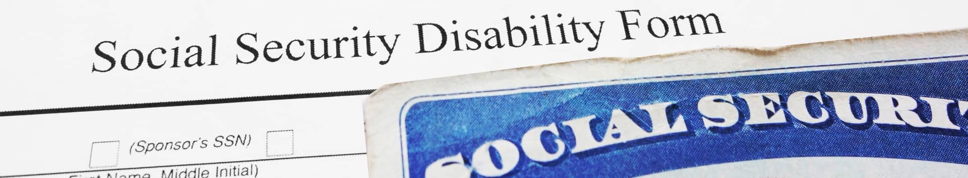 Social Security Card and Disability Form