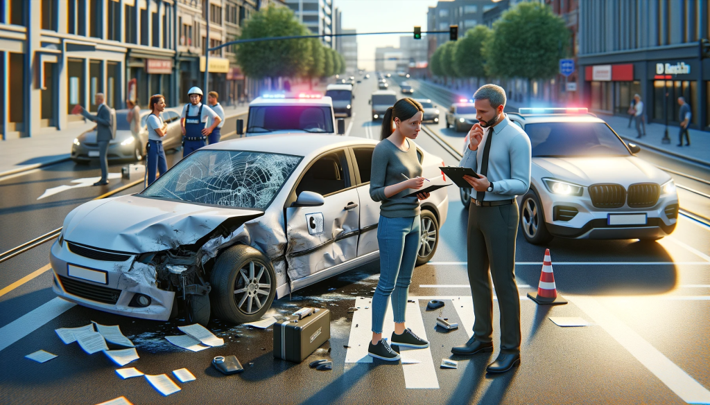 un accidente